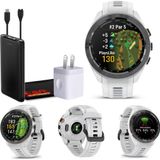 Garmin Approach S70 42MM GPS Golf Fitness Premium Erkekler için Akıllı Saat, Hafif 1,2" Dokunmatik Ekran AMOLED Ekran ve 42000 Önceden Yüklenmiş Kurs -Beyaz- ...
