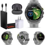 Garmin Approach S70 42MM Gri - Fitness Takip Cihazı Golf GPS Erkekler için Premium Akıllı Saat, Hafif Dokunmatik Ekran AMOLED Ekran ve Önceden Yüklenmiş Kurslar Paketi...