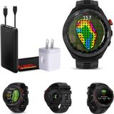 Garmin Approach S70 47MM Golf GPS Fitness Takip Cihazı Erkekler için Akıllı Saat, Hafif 1,2" Dokunmatik Ekran AMOLED Ekran ve 42000 Önceden Yüklenmiş Kurs -Siyah- ...