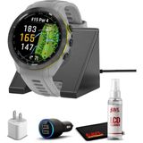 Garmin Approach S70 (Gri, 42 Mm) Gps Gps Saati Amoled Ekran, Şarj Standı, Araç ve Duvar Adaptörleri ve Temizleme Kitiyle Birlikte