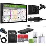 Garmin Dezl OTR620 Gps Kamyon Navigatörü 6 "ekran Dokunmatik Ekran, Yarı Kamyon Sürücüsü Için Ticari Gps Navigasyon LCD Temizleme Kiti + 32GB Sd ...