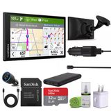 Garmin Dezl Otr620 Gps Truck Navigator 6" Display Touch, Ticari Gps Navigation Lcd Temizlik Kit + 32Gb Sd Memory Card + Daha Fazla Aksesuarları