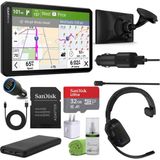 Garmin Dezl OTR720 Gps Kamyon Navigatörü 7" Dokunmatik Ekran Ekranı, Yarı Kamyon Sürücüleri Için Ticari Gps Navigasyonu, 32GB Sd Hafıza Kartlı Paket + Dēz...