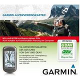 Garmin Eğlence ve Yürüyüş Haritası Alp Kulübü Haritası, Microsd/sd, 010-11737-00