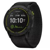 Garmin Enduro, Güneş Enerjisiyle Şarj Etme İşlevlerine Sahip Ultra Performanslı Çoklu Spor Gps Kol Saati, Gps Modunda 80 Saate Kadar Pil Ömrü, Siyah Ultrafit Naylon Kayışla Karbon Grisi Dlc Titan