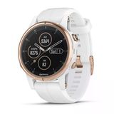 Garmin Fenix 5S Plus, Smaller-Sized Multisport Gps Smartwatch, Özellikler Renk Topo Haritalar, Kalp Puanı İzleme, Müzik Ve İletişimsiz Ödeme, Beyaz/Rose Gold