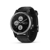 Garmin Fenix 5S Plus, Smaller-Sized Multisport Gps Smartwatch, Özellikler Renk Topo Haritalar, Kalp Puanı İzleme, Müzik Ve İletişimsiz Ödeme, Gümüş/Black