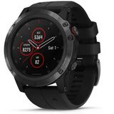 Garmin Fenix 5X Plus, Ultimate Multisport Gps Smartwatch, Özellikler Color Topo Haritalar Ve Pulse Ox, Heart Rate Watch, Music And Contactless Payment, Black Band