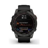 Garmin Fenix 7 Solar, Adventure Smartwatch, With Solar Şarj Cap Tasks, Rugged Outdoor Watch With Gps, Touchscreen, Health And Wellness Özellikler, Slate Gray With Black Band
