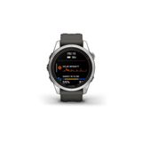 Garmin Fenix 7S Pro Solar Edition Gümüş Kasalı Akıllı Saat
