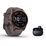 Garmin Fenix 7S Sapphire Solar Gps Çoklu Spor Akıllı Saat Dokunmatik Ekranı - Dlc Titan - Müzik Çalar - Navigasyon - 010-02539-29 -