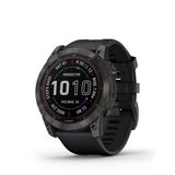 Garmin Fenix 7X Sapphire Solar, Larger Adventure Smartwatch, Solar Şarj Gürültüleri İle Rugged Outdoor Watch With Gps, Touch, Wellness Özellikler, Karbon Gray Dlc