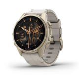 Garmin Fenix 8 Amoled Sapphire Soft Gold 43 mm Kireçtaşı Akıllı Saat