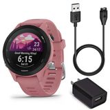 Garmin Forerunner® 255S, Smaller Gps Koşu Smartwatch, Advanced Insights, Long-Lasting Battery, (Light Pink) Power Sche