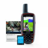 Garmin Gps Cihazı Gps Haritası 62S + Topo Almanya V6 Pro Paketi Microsd, Siyah, 020-00174-02