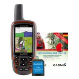 Garmin Gpsmap 62S Gps Cihazı + Topo Almanya 2012 Pro Toplam Eğlence Haritası, Microsd'de, M10-De100-20