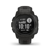 Garmin Instinct 010-N2064-00 Rugged Outdoor Watch With Gps, Özellikler Glonass Ve Galileo, Kalp İzleme Ve 3 Eksenli Şef, 1.27 İnç, Graphite