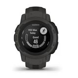Garmin Instinct 2S, Smaller-Sized Rugged Outdoor Watch With Gps, Built For All Elements, Multi-Gnss Support, Tracback Routing And More, Graphite