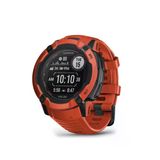 Garmin Instinct 2X Solar, Rugged Gps Smartwatch, Built-İn Flashlight, Solar Şarj Yeteneği, Multi-Band Gnss, Flame Red-Band Gnss, Flame Red