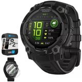 Garmin Instinct 3-45 Mm Açık Gps Smartwatch, Amoled, Black Band 010-02936-00 Sche İle 2 Yr Cps Geliştirilmiş Koruma Paketi & Deco Essentials 2X E