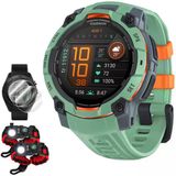 Garmin Instinct 3-45 Mm Açık Gps Smartwatch, Amoled, Neo Tropic W/Neo Tropic Band 010-02936-01 Deco Essentials 2X Ekran Koruyucu & 2X Taktik Paracor