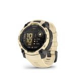 Garmin Instinct® 3 – 45 mm, AMOLED ekran, sağlam dış mekan GPS akıllı saat, entegre el feneri, Alpine Rush Collection Limited Edition renk, sitrin bantlı sitrin