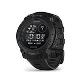 Garmin Instinct 3 45 Mm Solar Tactical Edition Silikon Kayışlı Akıllı Saat - Siyah