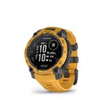 Garmin Instinct 3 – 45 mm, Turuncu/Gri | Güneş, sağlam dış mekan tasarımı, dahili el feneri, alp acele koleksiyonu sınırlı sayıda renk