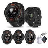 Garmin Instinct 3 45Mm, Solar Charged Display, Rugged Açık Gps Smartwatch, Sınırsız Battery Life, İnşa Edilmiş Flashlight, Black (010-02934-00) Taktik Akıllı İzle Erkekler Ve Kadınlar İçin Grafik