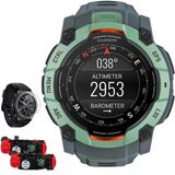 Garmin Instinct 3-50 Mm Açık Gps Smartwatch, Amoled, Neo Tropic With Twilight Band 010-03020 Deco Essentials Ekran Koruyucu & 2X Taktik Paracord Wea