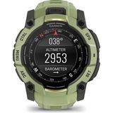 Garmin Instinct 3 50 mm Amoled Eğrelti Yeşili Silikon Kayışlı Akıllı Saat - Standart