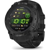 Garmin Instinct 3 50 mm Amoled Tactical Edition Siyah Silikon Kayış Akıllı Saat - Standart