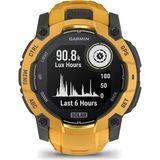 Garmin Instinct 3 50 mm Solar Turuncu Gri Silikon Kayışlı Akıllı Saat - Standart