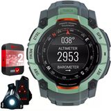 Garmin Instinct 3 50Mm Açık Gps Smartwatch, Amoled, Neo Tropic With Twilight Band 010-03020 Sche With 2 Yr Cps Geliştirilmiş Koruma Paketi & Deco