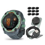 Garmin Instinct 3 50Mm Amoled Gps Smartwatch (Neo Tropic And Twilight Band) Focus Camera Port Protectors (9-Pack) (3)