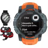 Garmin Instinct 3 50Mm Gps Smartwatch Solar W/Solstice Band+ Aksesuar Kataloğu