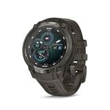 Garmin Instinct Crossover Amoled Charcoalgrey Char Silikon Kayışlı Akıllı Saat - Siyah