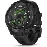 Garmin Instinct Crossover Amoled Tactical Edition Siyah Silikon Kayışlı Akıllı Saat - Standart