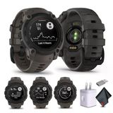 Garmin Instinct E 40Mm, Açık Gps Smartwatch, 7/24 Sağlık İzleme, 14 Günlük Battery Life, Charcoal 010-02932-00 Health, Fitness Ve Taktik Smart