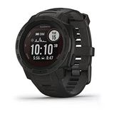 Garmin Instinct Solar, Solar-Powered Rugged Açık Smartwatch, Yapılı Spor Uygulamaları Ve Sağlık İzleme, Graphite