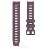 Garmin Instinct Uyumlu Mor Silikon Kordon Kayis