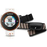 Garmin Koşu Saati Forerunner 620 Hr Dahil. Premium Hr Göğüs Kemeri Run, Beyaz/Turuncu, 010-01128-41