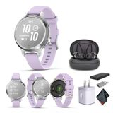 Garmin Lily 2 Active Small Ve Şık Smartwatch Up To 9 Days Battery Life Built-İn Gps Gizli Ekran Desenli Lens Mor Jasmin 010-02891-01 Fitness Smart Watch For Women