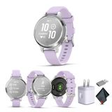 Garmin Lily 2 Active Small Ve Şık Smartwatch Up To 9 Days Battery Life Built-İn Gps Gizli Ekran Desenli Lens Mor Jasmin 010-02891-01 Health And Fitness Smart Watch For Women
