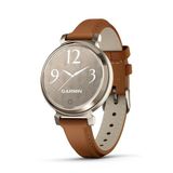 Garmin Lily 2, Küçük ve Şık Akıllı Saat, Gizli Ekran, Desenli Lens, 5 Güne Kadar Pil Ömrü, Bronz