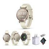 Garmin Lily 2 Küçük Ve Şık Smartwatch Up To 5 Days Battery Hidden Display Patterned Lens Life Cream Gold With Coconut (010-02839-00) Health And Fitness Smart Watch Sche For Women