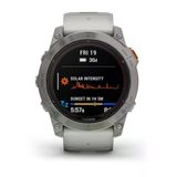 Garmin Unisex Akıllı Saat 010-02778-15, Gri Sis/Turuncu, Modern, Sis Grisi/Turuncu, Modern