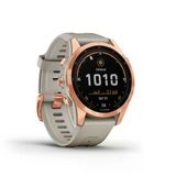 Garmin Unisex - Yetişkinlere Yönelik Gps Çoklu Spor Akıllı Saat, Bej/Pembe Altın, S
