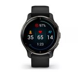 Garmin Venu 2 Plus, Call Ve Text İle Gps Smartwatch, Gelişmiş Sağlık İzleme Ve Fitness Özellikler, Slate With Black Band