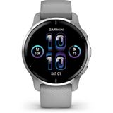 Garmin Venu 2 Plus, Call Ve Text İle Gps Smartwatch, Gelişmiş Sağlık İzleme Ve Fitness Özellikleri, Gümüş